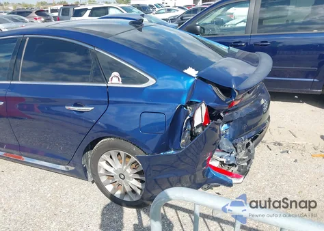 2015 Hyundai Sonata Limited z USA, uszkodzony, nr VIN 5NPE34AF7FH013153